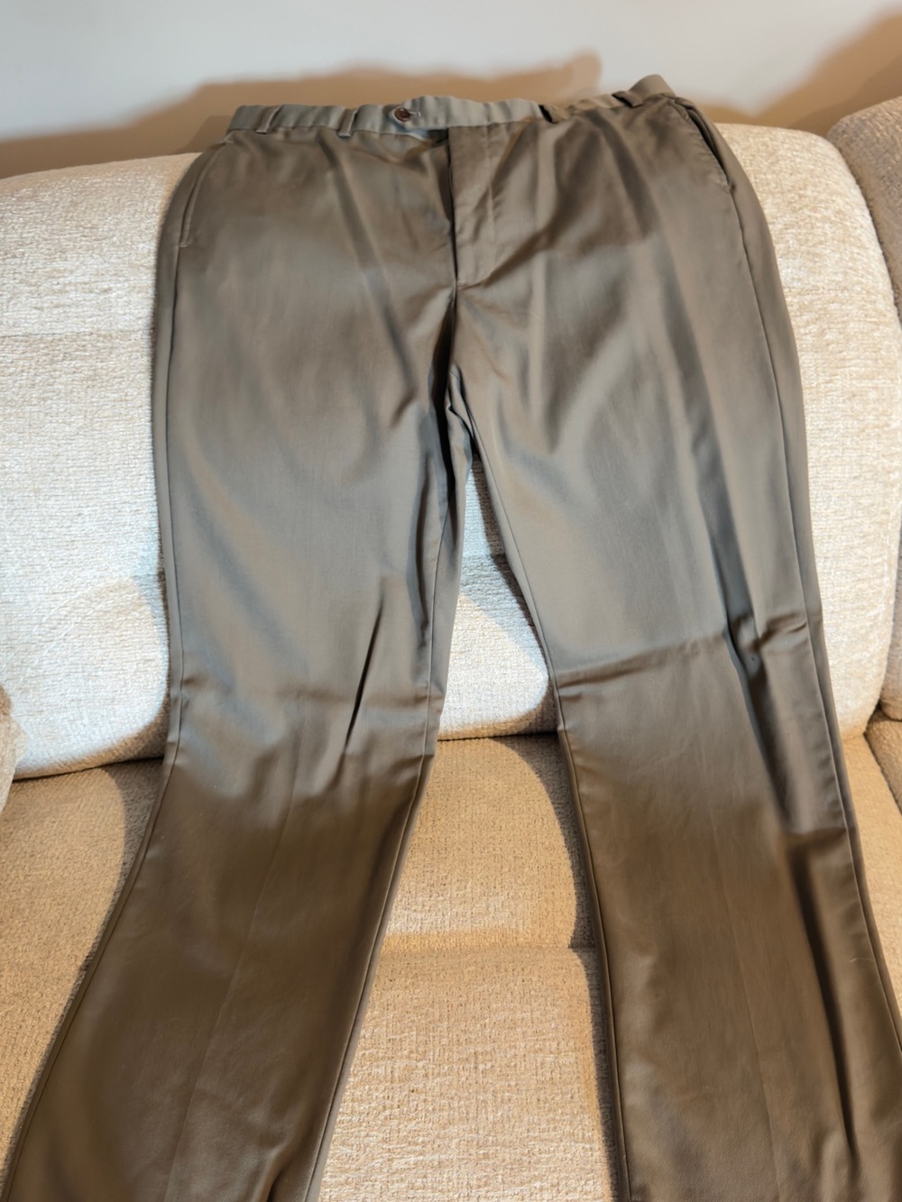 Brooks Brothers Men's Dress Pants - Olive Green